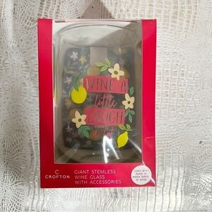 Crofton Giant Stemless Wine Glass